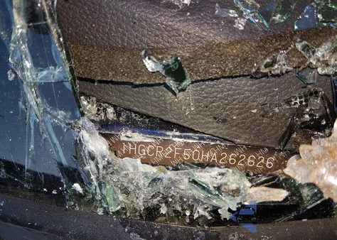 2017 Honda Accord Sport z USA, uszkodzony, nr VIN 1HGCR2F50HA262626